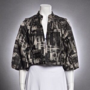 Anne Fontaine Printed Bolero sz 36